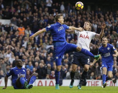 Tottenham remains unbeaten in EPL but held by Leicester